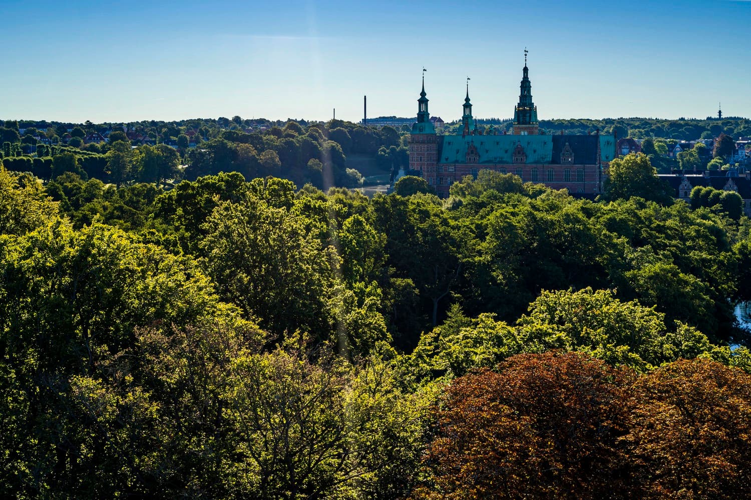 Hillerød set fra luften