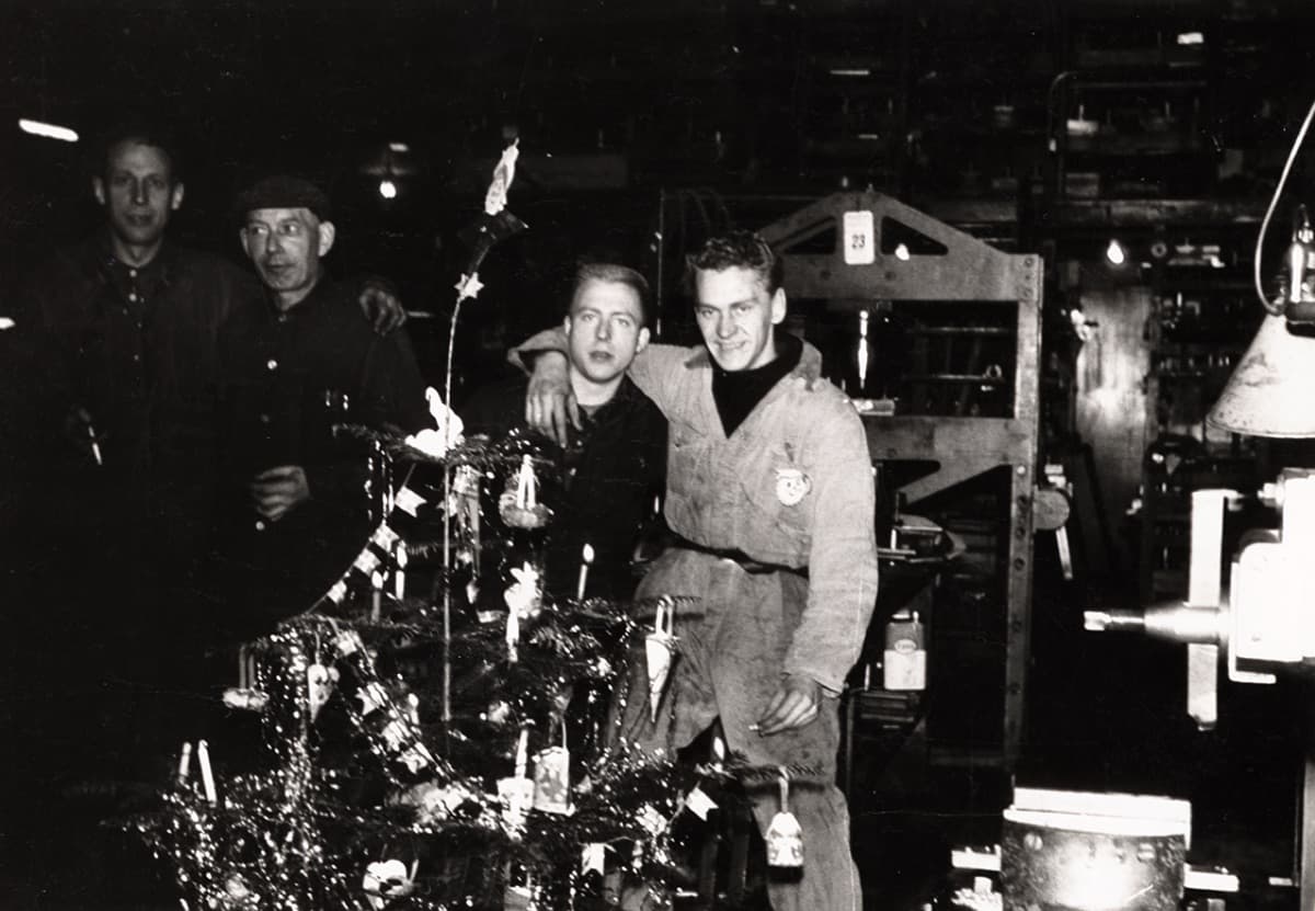 Svendegilde 1960 — juletræ